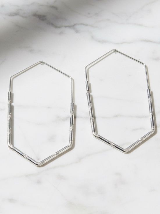 Fashion Jewelry Jewelry - Womens Silver Gold Tone Lightweight Hoop Earrings